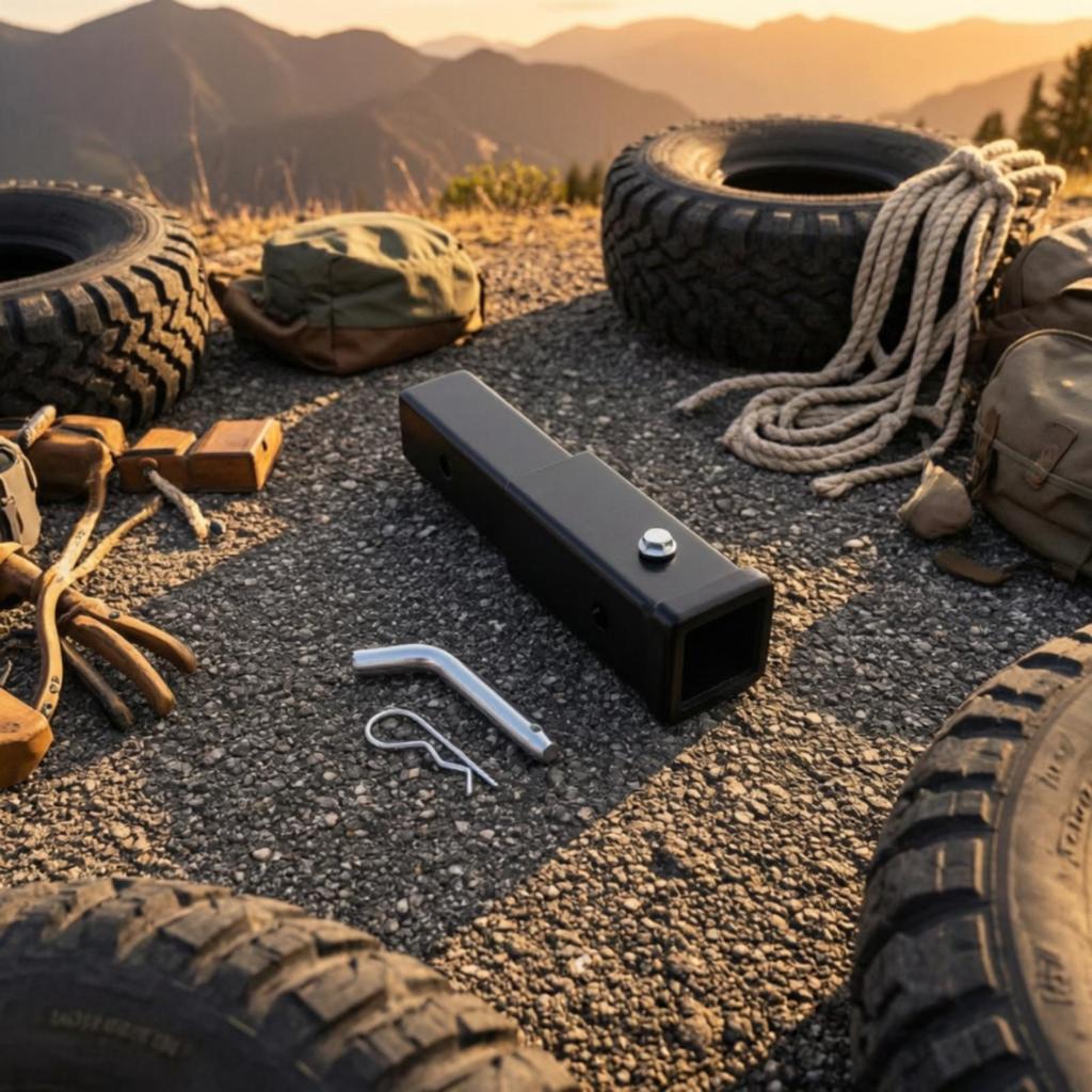 Trailer Hitch Welded Hardware Square for Towing, Rv Owners