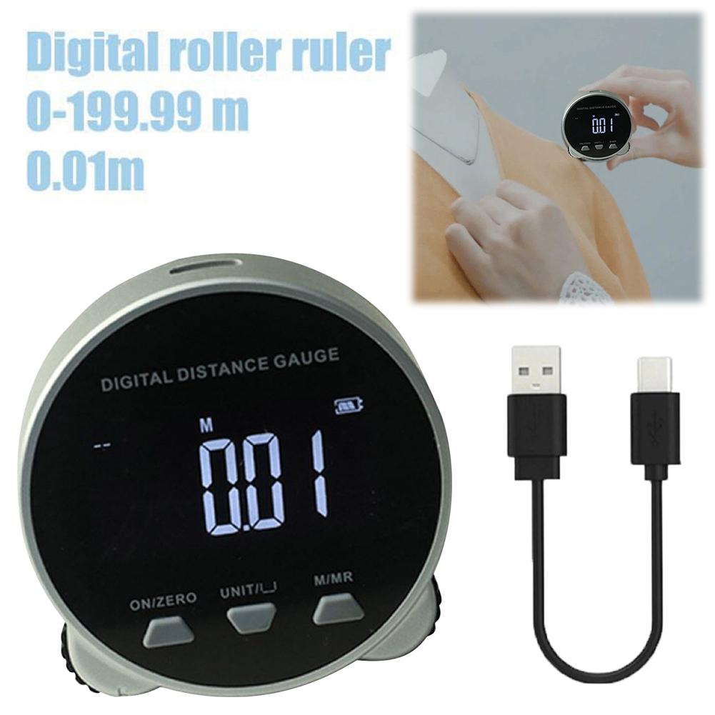 

Electronic Tape Measure Digital Rangefinder Portable Electronic Distance Meter 0-199.999m High Accuracy for Indoor Outdoor Use China Mainland