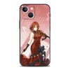 Custodia di Lusso Morbida per Telefono Honkai Impact 3rd Per iPhone 13 15 14 12 11 Pro MAX XR X SE XS 7 8 Plus Silicone Nero Copertura Protettiva
