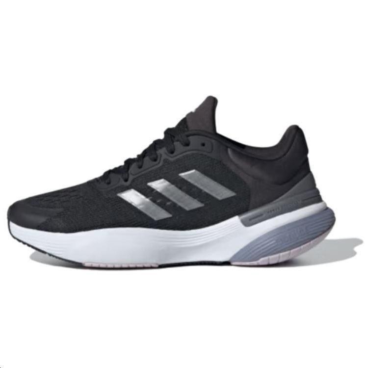 Adidas Response Super 3.0 Comfortable Low top Running Shoes Women's Black Gray IG0328