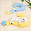 Plush Pet Cat Pillow Creative Home Sofa Decoration Question Mark Pillow Anti-Sagging Throw Pillow U-saped Pillow for Dog Cat