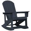 Adirondack Swing Chair Navy Blue 92 X 73.5 X 92 Cm HDPE
