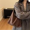 Vintage Große Kapazität Tasche Damen Leopard Muster Tragetasche Umhängetasche