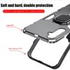 KEYSION Shockproof Armor Case for Samsung A05S A15 A05 Soft Silicone+PC Metal Ring Stand Phone Back Cover for Galaxy A15 A05S 4G