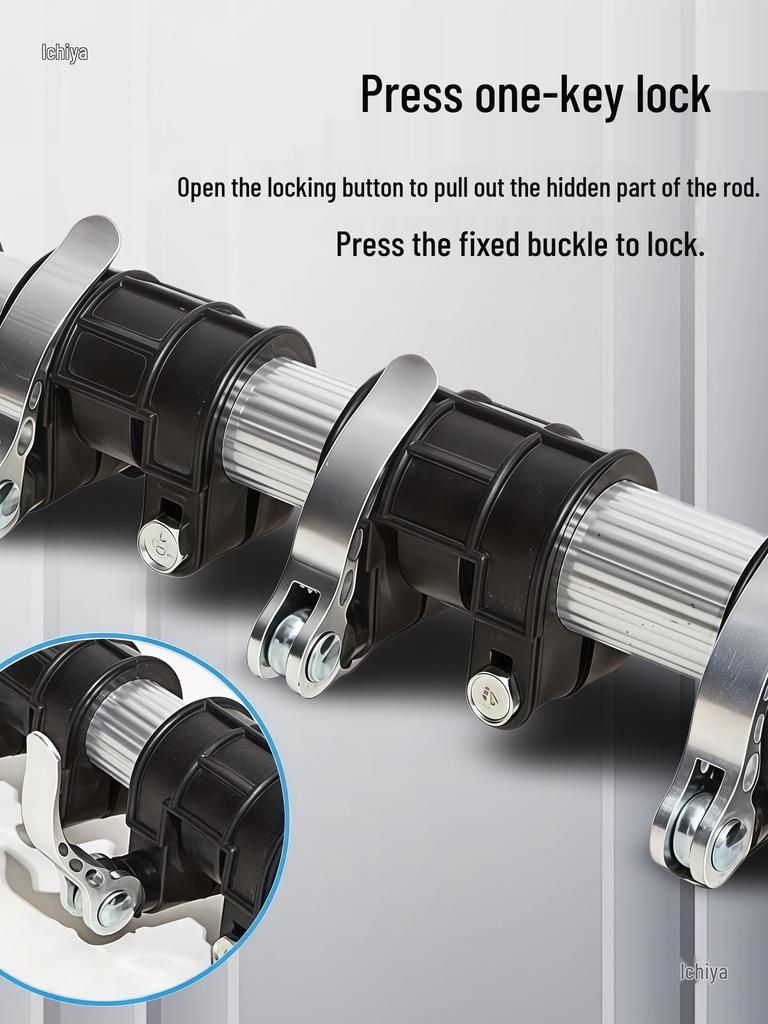 Adjustable Aluminum Alloy Ceiling Infrared Support Rod with Universal Pan Tilt