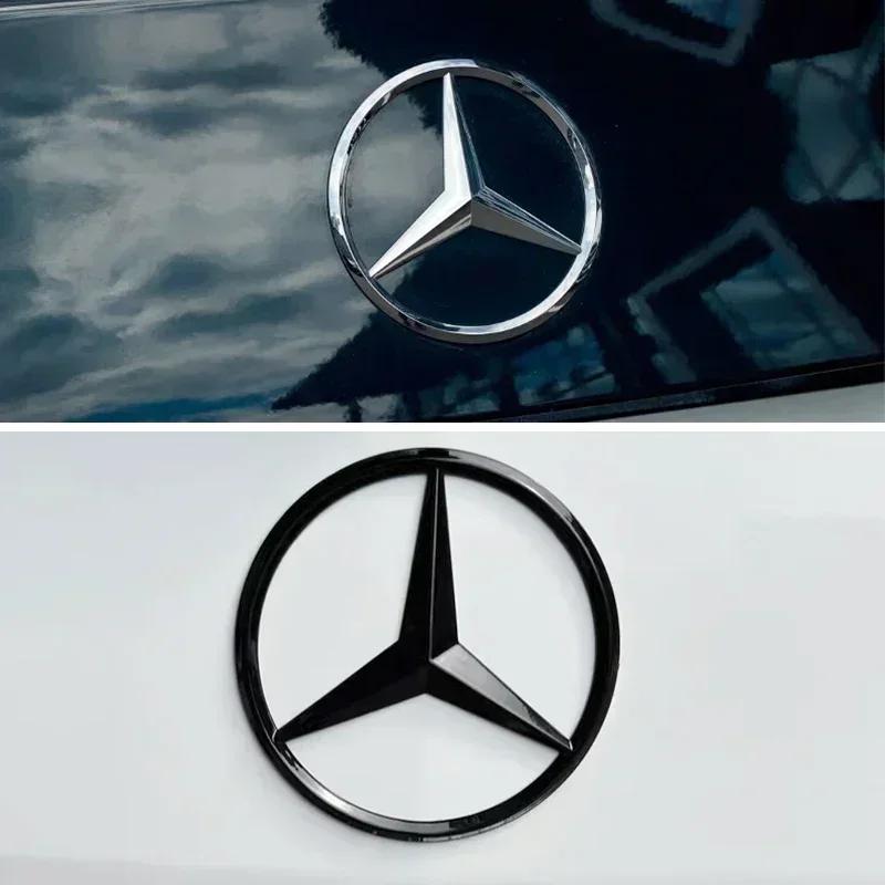 Autoaufkleber Für Mercedes Benz Für Mercedes Benz C177 CLA Baujahr 14-19 3D ABS Silber/Schwarz Auto Heck Kofferraum Emblem Abzeichen Aufkleber