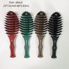 Matte Hollow Out Hair Brush Gentle Detangling Hair Comb Portable Massage Comb  for Hair Combing