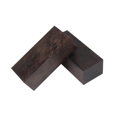 2x Schwarzes Ebenholz Holz Rohling Ebenholz Block Basteln DIY Musikalisch Holz Griff Gitarrenplektren Stege Holzschnitzerei Holz Rohling