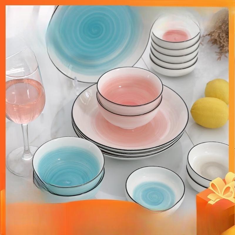 

Ru Han Japanese Ceramic Dinnerware Set