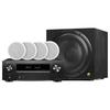 HiVi JX6+SUB10G & Denon X580 Home Theater Ceiling Speaker System CN Plug (adapter Included)