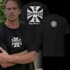Zomer Mode T-shirt Unisex Unisex Katoen West Coast Choppers Print T-shirt Casual Korte Mouw Ronde Hals T-shirt Vintage Kleding Tee