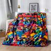Roblox Game Characters Blanket Comfortable Suitable For Seaside Bed Office For All Occasions Playful Design Birthday Christmas Gift Blanket
