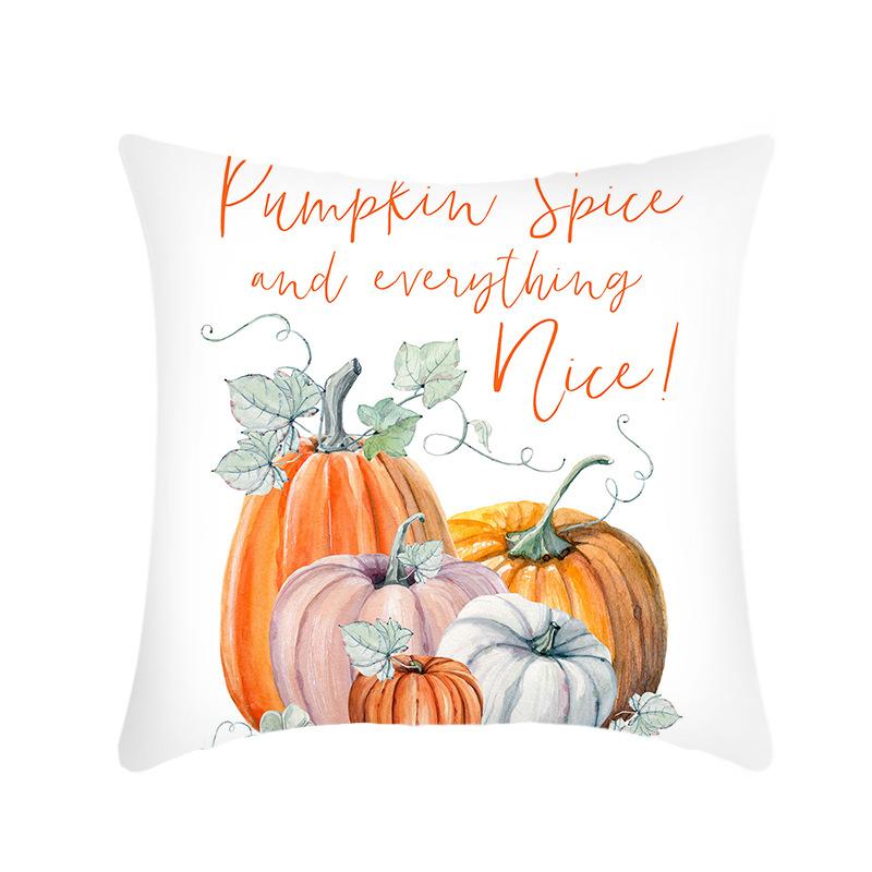 Feiertag Thanksgiving Kissenbezug Plüsch Bedruckt Sofa Wohnzimmer Bett Büro Kissenbezug Enthält keinen Kissenkern
