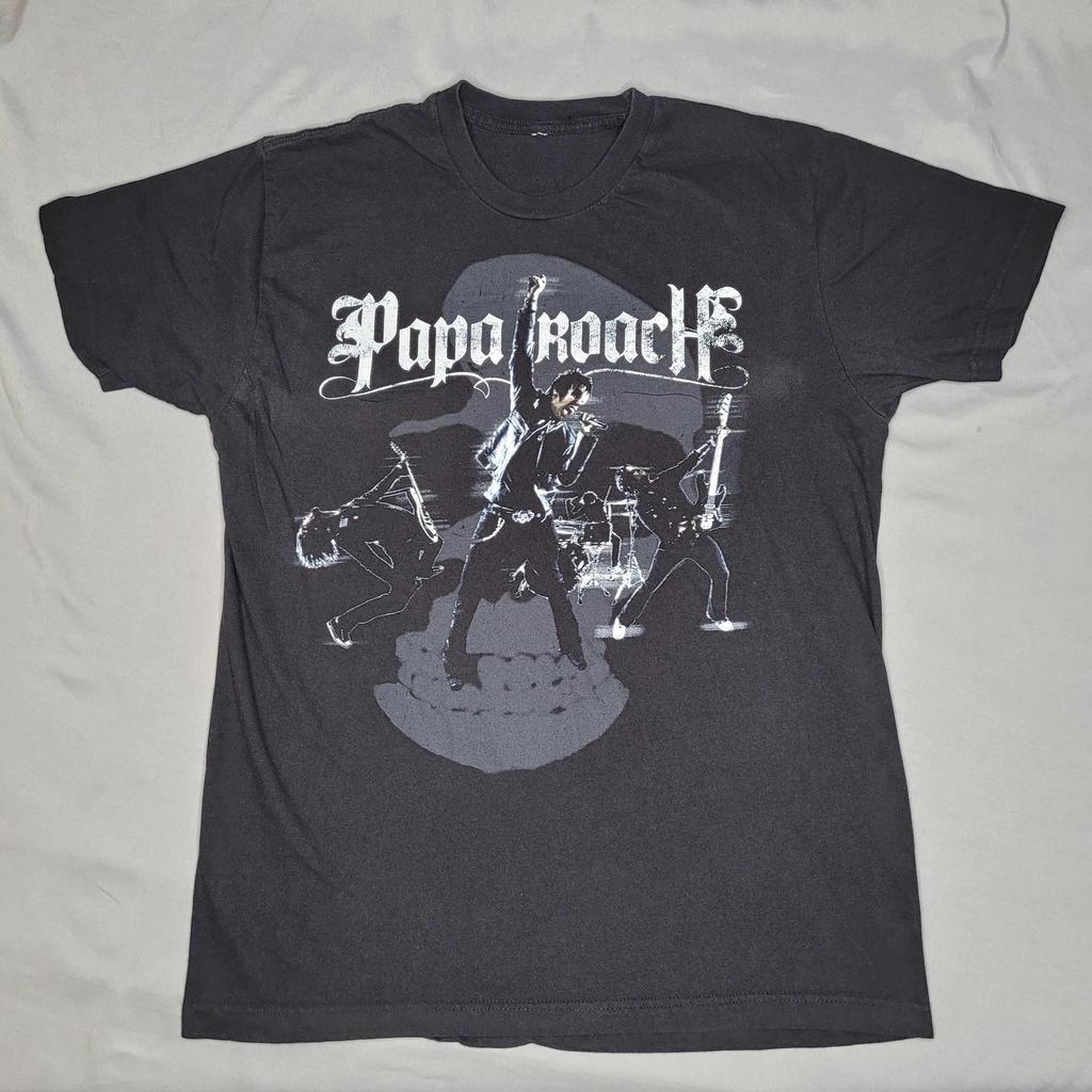 Papa Roach Band Tour Graphic Multicolor Short Sleeves Unisex T Shirt