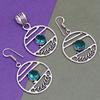 Diopside Set Chrome Gemstone Jewelry  18-20'' Necklace Pendant Ethnic