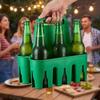 6 Pack Capacity Portable Beer Holder Cup Organizer Drink Holder Beer Bottle Carrier  Picnics