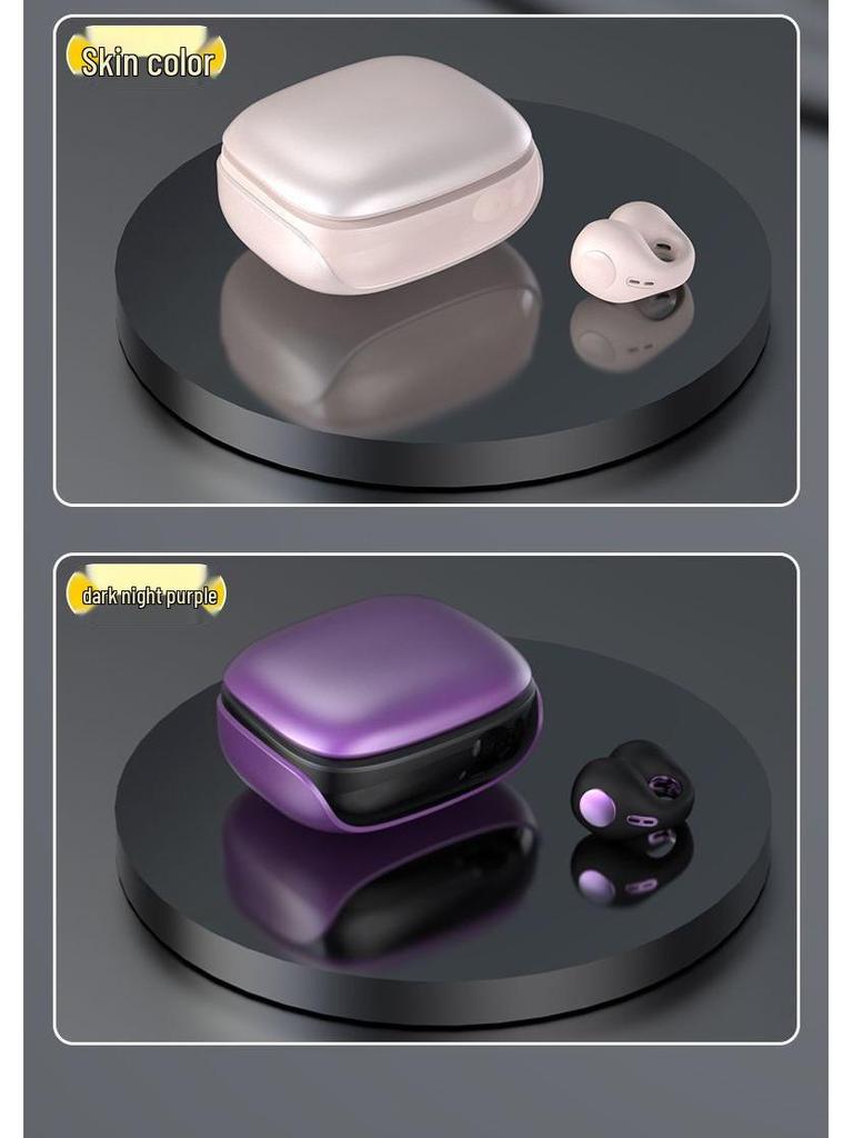 JX80 Cross-Border Bluetooth Air Conduction Binaural In-Ear Sports Headset - Mini, Comfortable, Wireless.