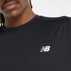 New Balance MT51802 Sport Long Sleeve BK T-Shirt (MT51802) Men's (Black)