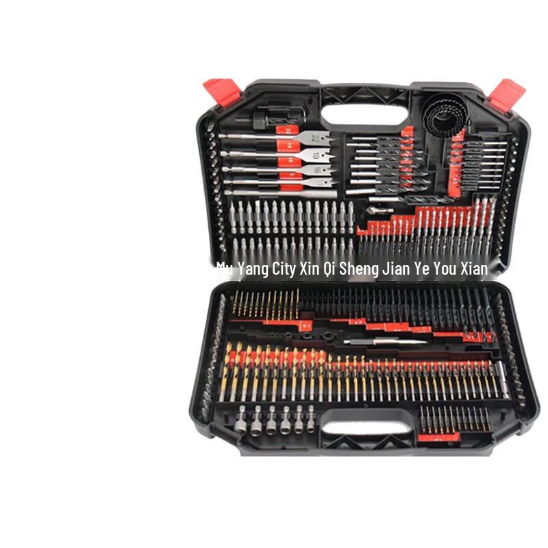 

SMVP 246-Piece Woodworking and General Purpose Drill Bit Set CN plug (adapter included)