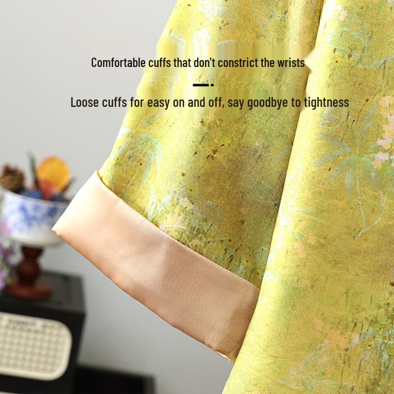 Women's New Chinese Style Half-Sleeve Blouse