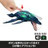 Mattel Jurassic World and Bracauchenius Dinosaur Figure for Kids 28cm In Length Ages 4 and Up Blue JKL79 Light-Up Roaring! - Approx. - - -