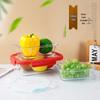 High Borosilicate Glass Lunch Box - Office Worker Bento Box with Fresh-Keeping Seal