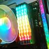COOLMOON RA-2 RAM 5V ARGB Wide Heatsink Efficient Compatibility Brilliant Light Effect Desktop