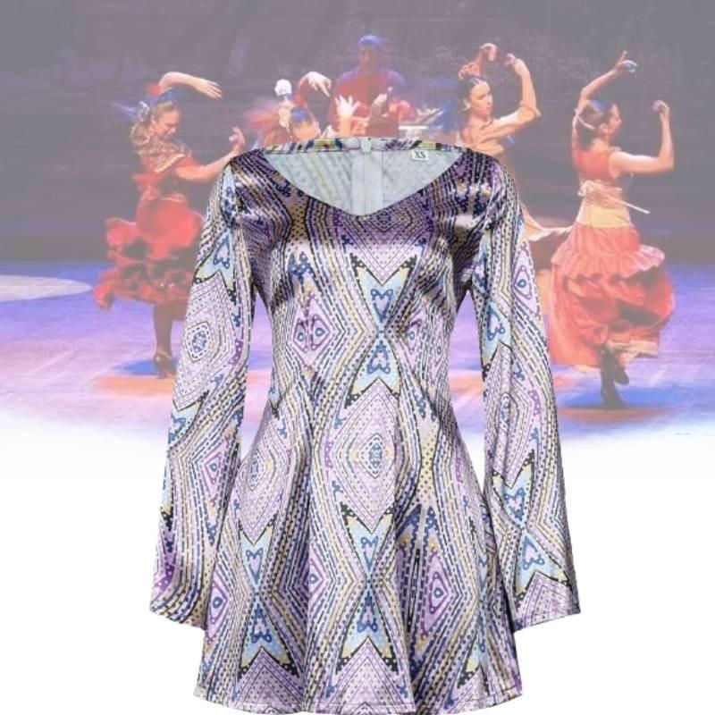 Retro European And American Hippie Disco Party Dress Costume For Halloween