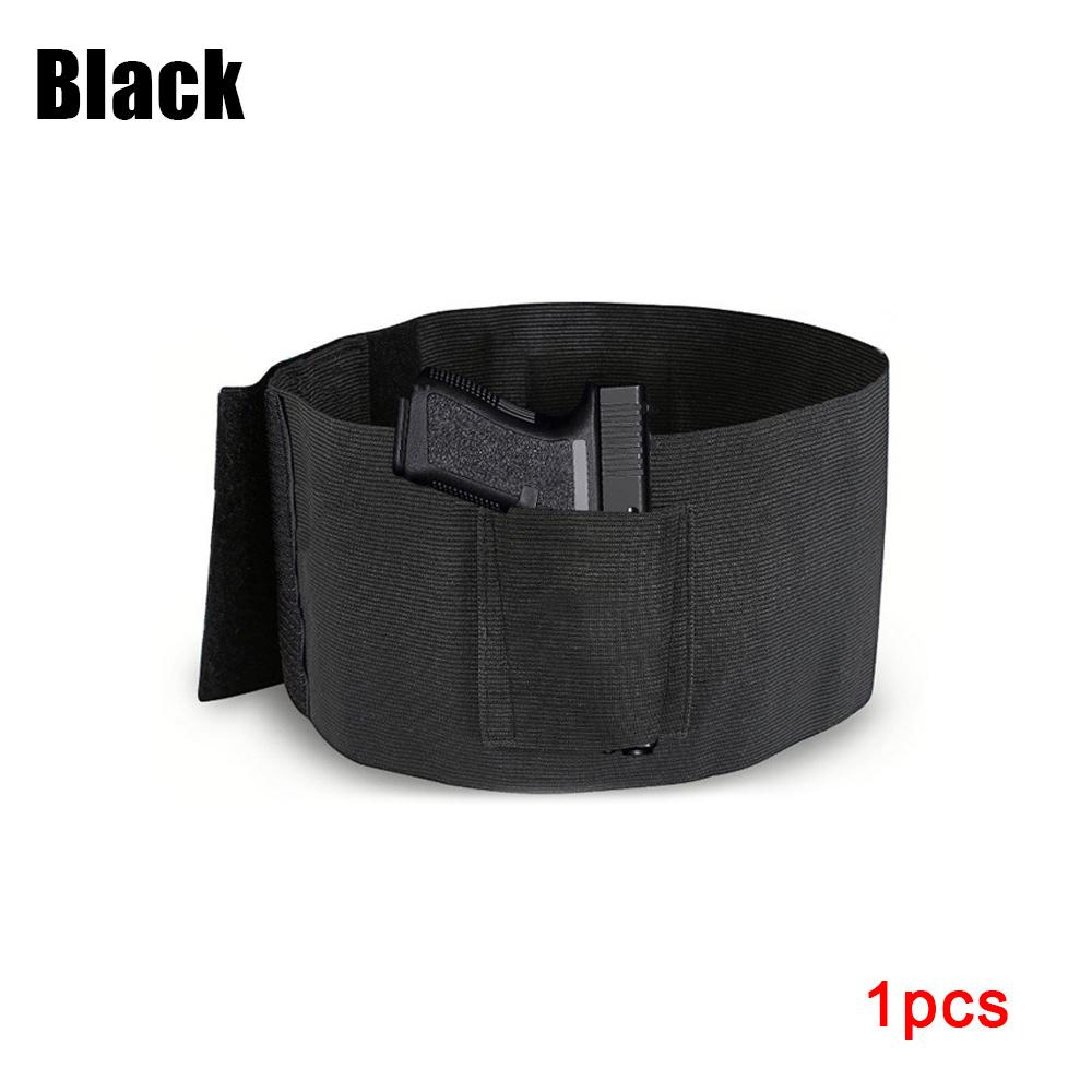 TopRunn Holster for Concealed Carry Adjustable Neoprene Waist Band for Men&WomenHand Gun Elastic Holder For Glock Ruger Laser
