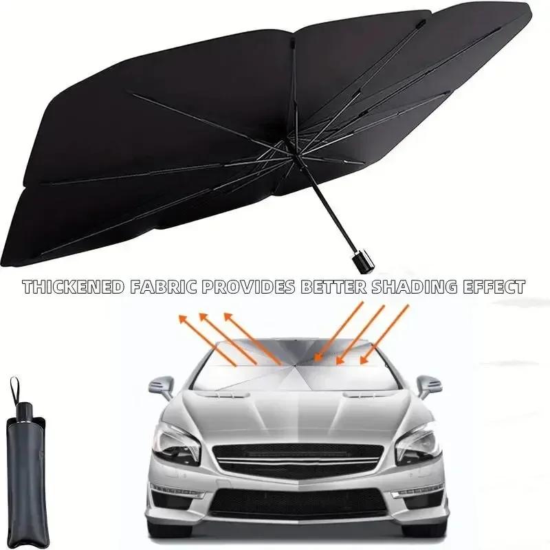 Auto-Sonnenschutz Frontscheibe Sonnenschutz und Wärmeisolierend Auto-Vorhang Baffel-Abdeckung Faltbar Auto-Innenraumprodukte Amagi