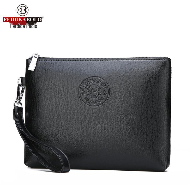 Men's 2023 Casual PU Leather Clutch Bag - Large Capacity Phone Wallet