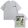 Hot Sale Rapper Jc Reyes Tour 2025 Graphic Print T-shirt Men's Hip Hop Fashion Short Sleeve T-shirts Men Retro Oversized T Shirt