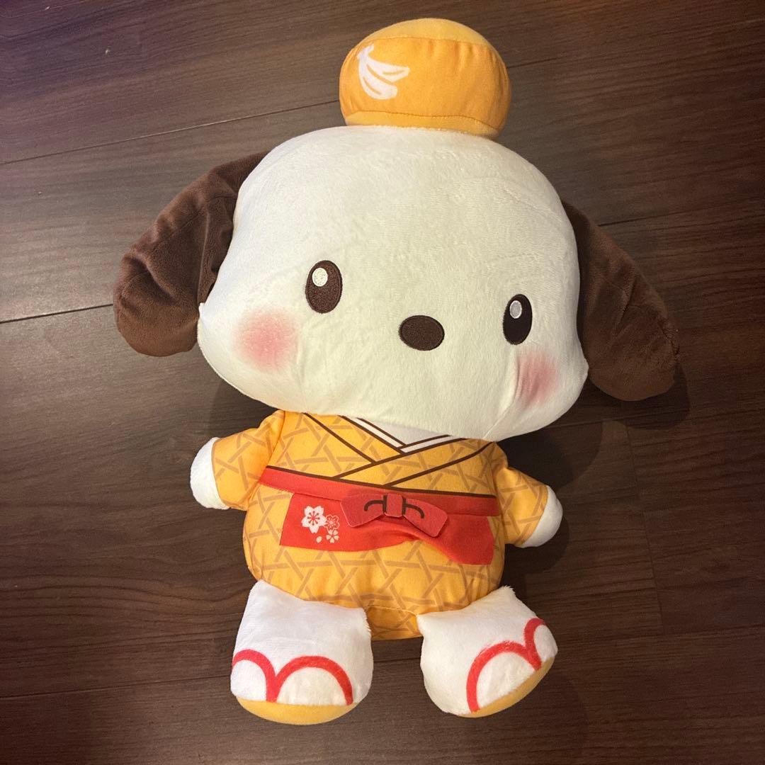 Sanrio Characters Japanese Sweets Tea Time BIG Type Plush Pochacco