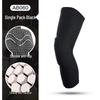 Honeycomb EVA Basketball Knee Pads with Silicone Anti-Slip, Shock Absorption, and Breathable Lycra.