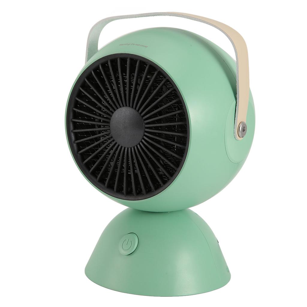 Mini Fan Heater 1300W Silent Constant Temp Fast Heating Portable Desktop Space Heater for Bedroom Office