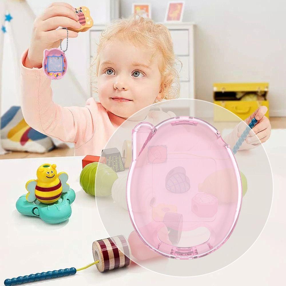 Transparent Hard Shell Dustproof Clear Cover for Tamagotchi Connection Game Accessories
