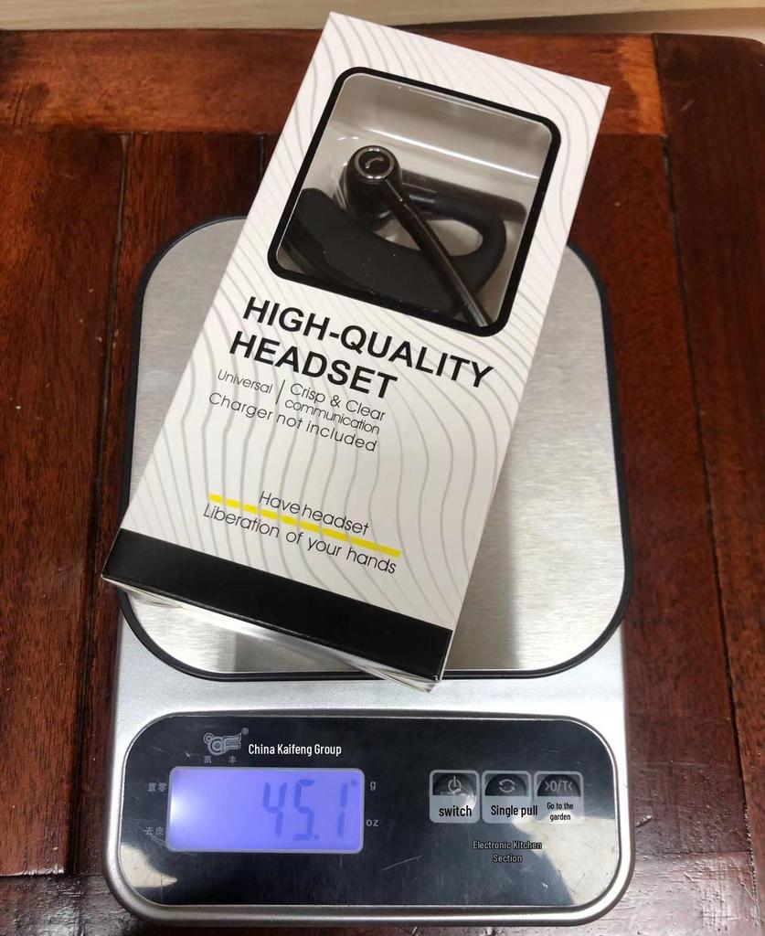 V8S Bluetooth Stereo Headset with Noise Reduction & Digital Display