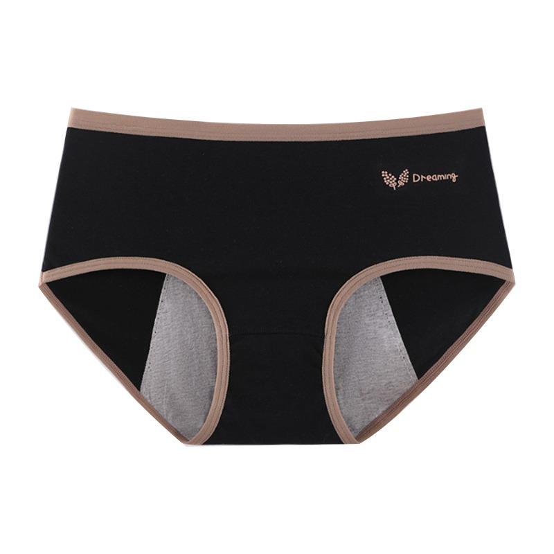 Female Menstrual Period Anti - Side Leakage Pure Cotton To Increase The Width of Antibacterial Inner Gear Briefs
