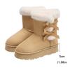 Winter new thick-soled velvet thickened snow boots women's warm towel short boots cotton shoes women