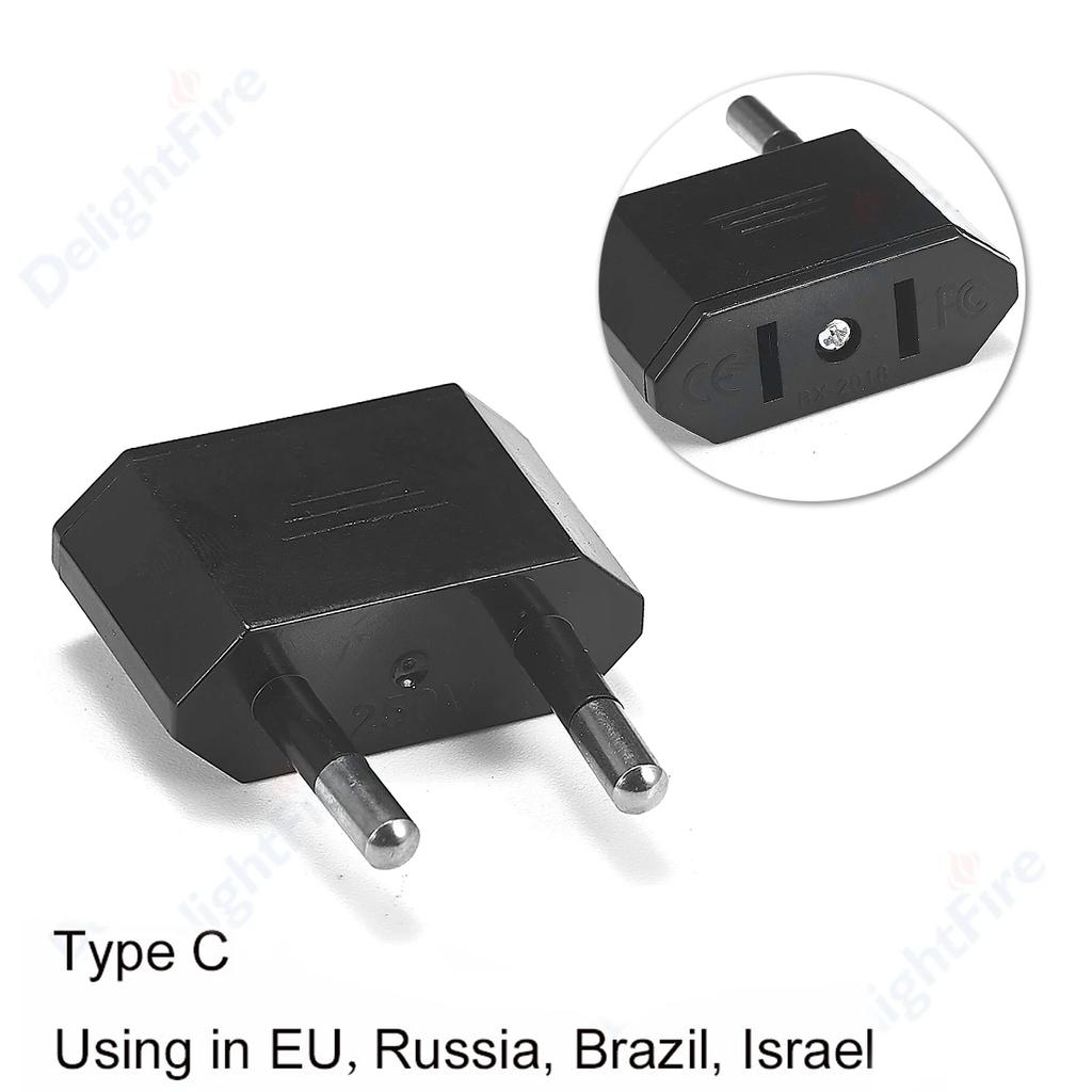 US Plug Adapter EU To US Adapter Mexico Plug Power Converter American Adapter Electrical Socket AC Outlet Travel Adapters