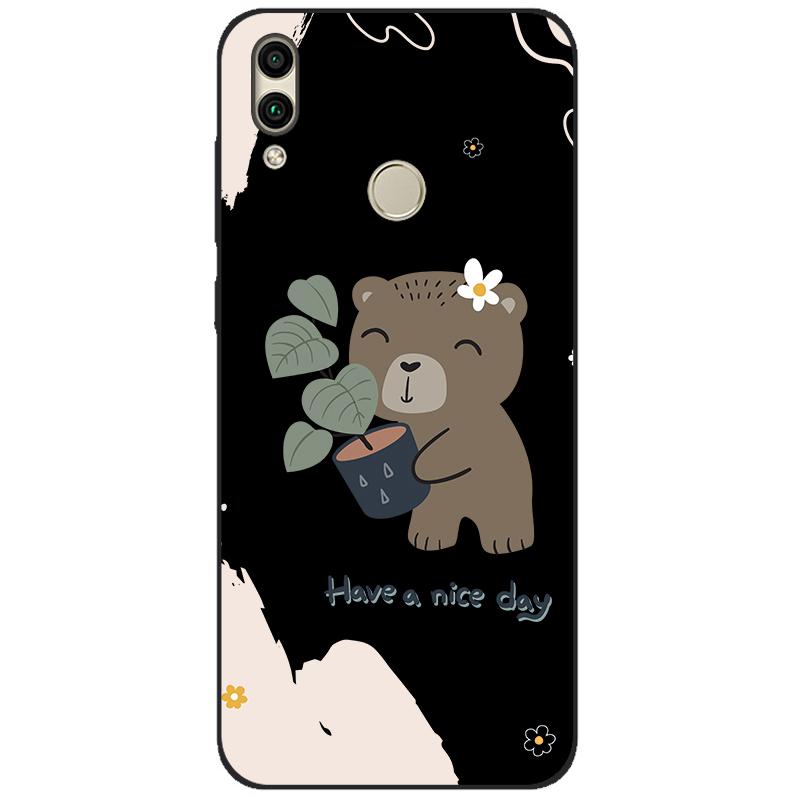 For Huawei Honor 8C 8 C Shockproof Protective Phone Case on Honor 8C Fashion Silicone Cover Honor8C Case 6.26" Honor 8C Case