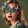 1pc Butterfly Gradient Color Sexy Ball Half Face Mask Makeup Party Eye Mask Lace Hollow Face Mask