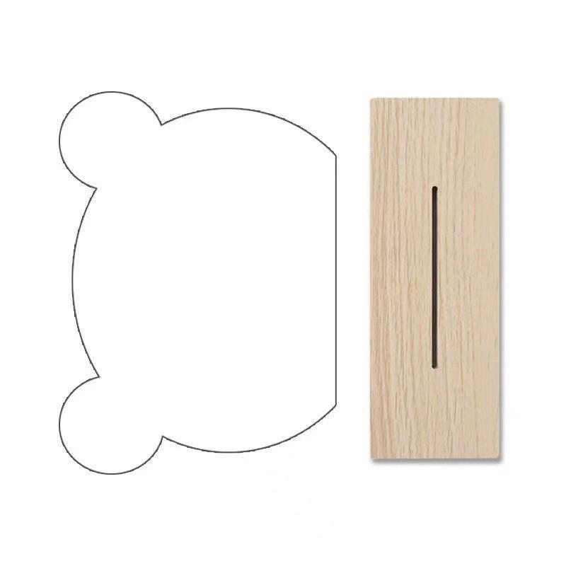 

Asymmetric Acrylic Moon Mirror for Students – Handmade DIY Desktop Makeup Mirror