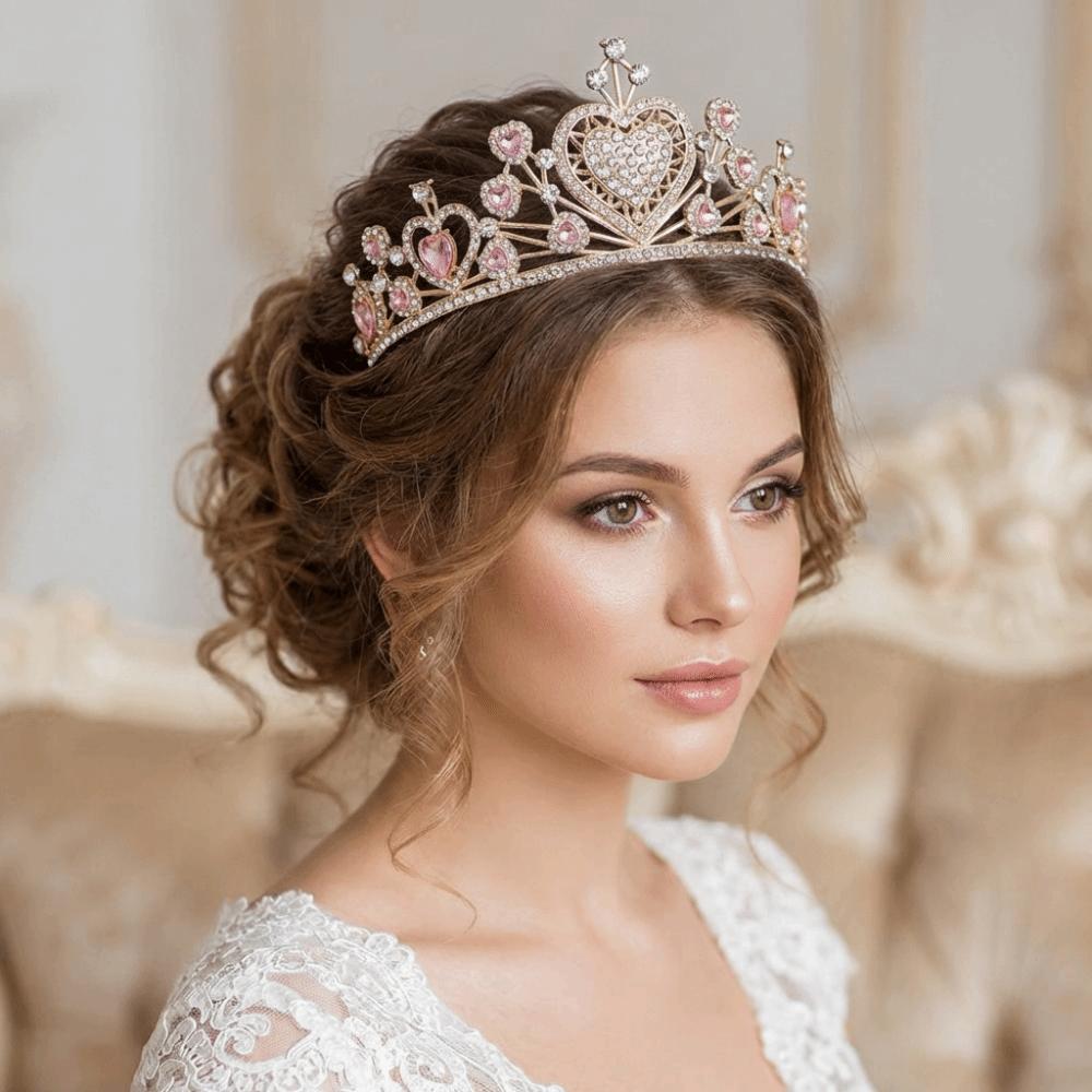 Sparkling Crystal Bridal Tiara Crown Headpieces Wedding Hair Tiara  Bridal Celebration