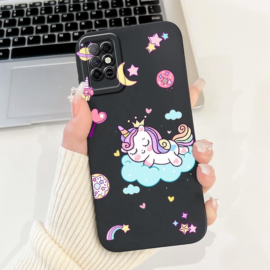 For Infinix Note 8 8i 2020 Case Lovely Astronaut Soft Silicone Funda Shockproof Matte Cover For Infinix Note8 Note8i Phone Cases