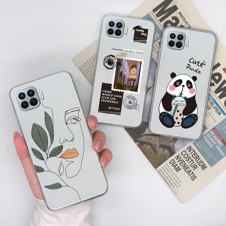 For Oppo A93 A93S A91 Phone Case Unique Style Soft Slim TPU Transparent Silicone Anti Drop Cover For Oppo A 93 A 91 Bumper Shell