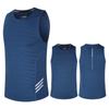 Men's Running Tank Top Fitness Wear Shirts Tops Man Sports First Layer Undershirt Ice Vest Sweatshirt Gym Tees Singlet Marathon
