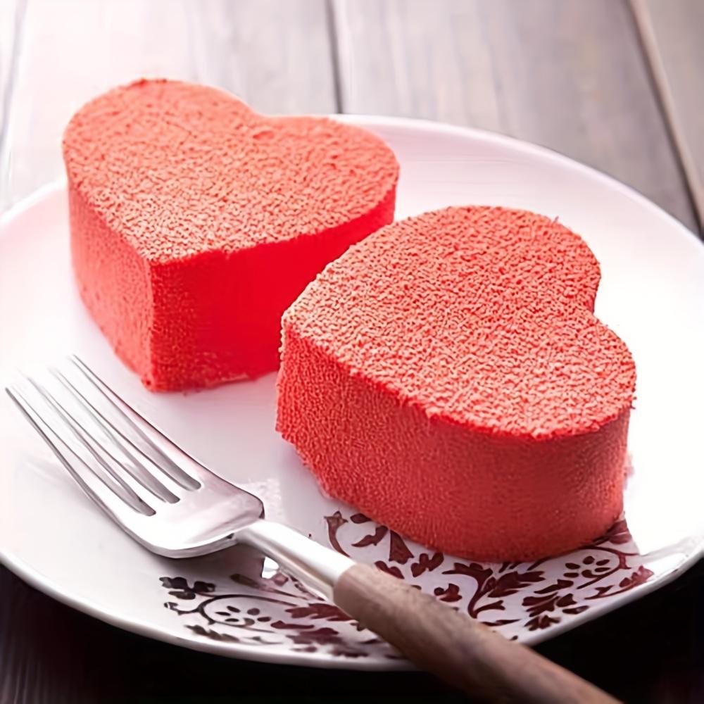 1 Stück verstellbare Kuchenform, Fondant-Gebäckform, Herzform, Edelstahl, Mousse, Backen, Pizzaring, Kuchendekorationswerkzeuge, 5,5 Zoll - 10,6 Zoll