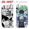 Blue Lock Anime Long Wallet Colorful Zipper Purse Handbag Card Holder Coin Bag Blue Lock Merchandise 1pcs