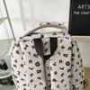 Same Backpack for Middle and High School Students with High Aesthetic Value, Letter Printed Campus Backpack, Lightweight and Large Capacity Backpack